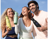 SodaStream Butelka termiczna Fizz&Go w kolorze czarnym 0,9l - 1533418 - zdjęcie 4